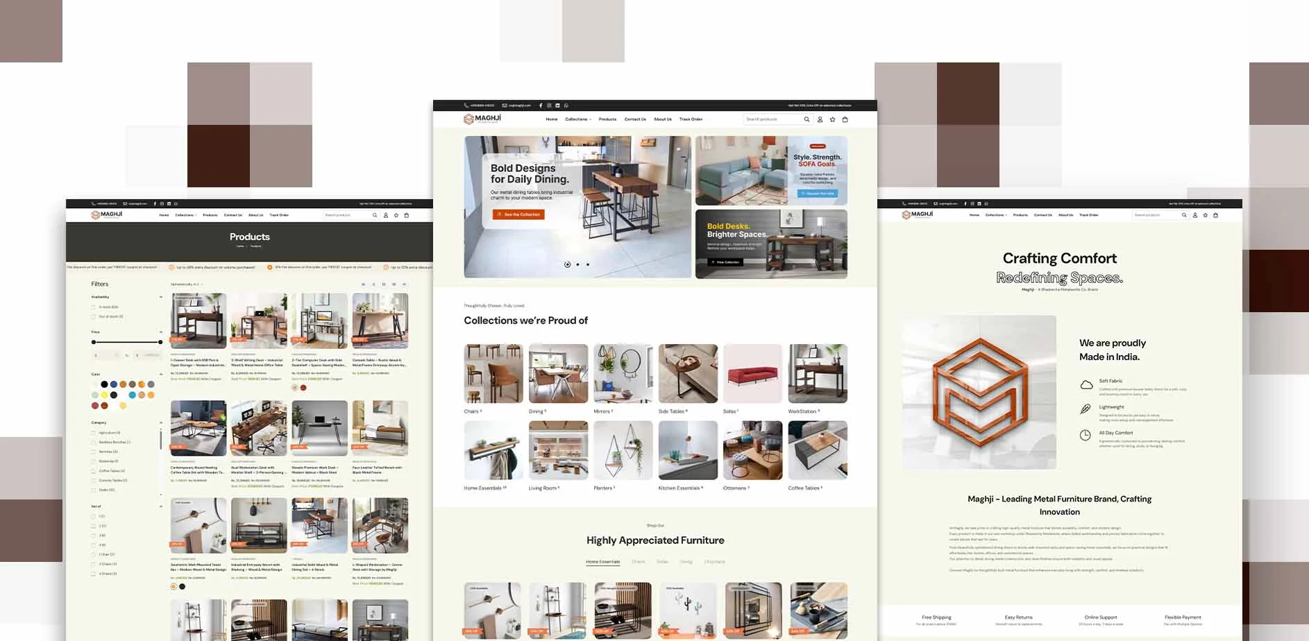 Portfolio website preview